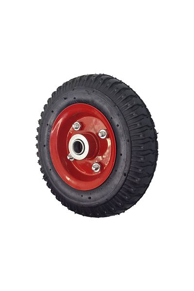 flores Wheel for camera trolley, with bearing, red, 250 x 40 mm