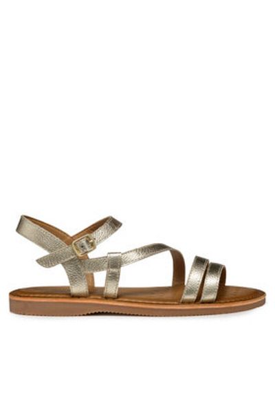 Geox girls' sandals J55BSA-00044 gold-colored