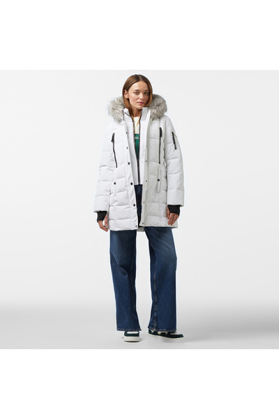 Nautica Kadın Beyaz Mont
