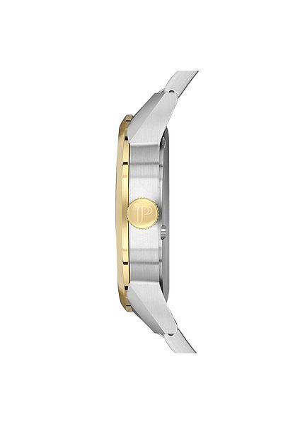 Jacques Philippe Jpqgs0973x8 Quartz Steel Gold/grey Green Dial 41 Mm Men's Wristwatch