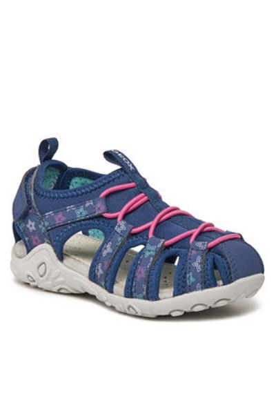 Geox girls' sandals J45GRB-015CE blue