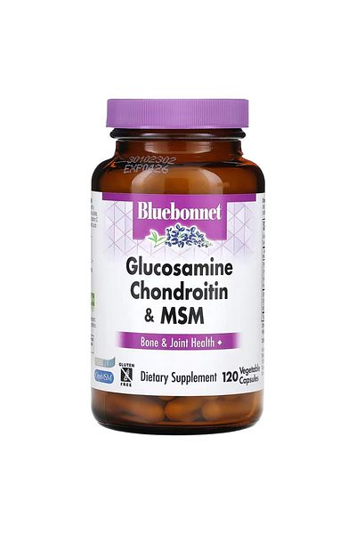 Bluebonnet Glucosamine Chondroitin Plus MSM 120's