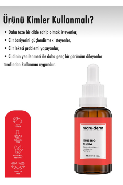 ROSSMANN Ginseng Cilt Yenileyici Serum 30 Ml