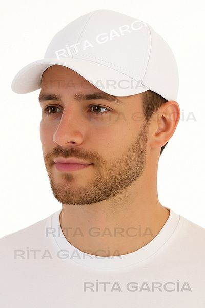 Ritagarcia Unisex Adjustable White Sports Basic Hat