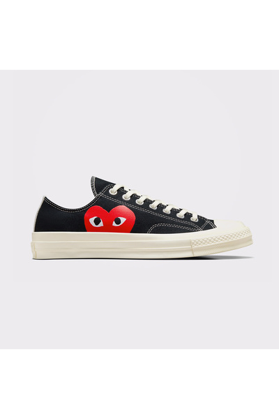 Converse X Comme Des Garçons Play Chuck 70 Unisex Siyah Sneaker