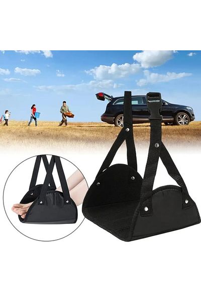 Empria Footrest, Foot Hammock, 20.5 X 45 Cm, , Black