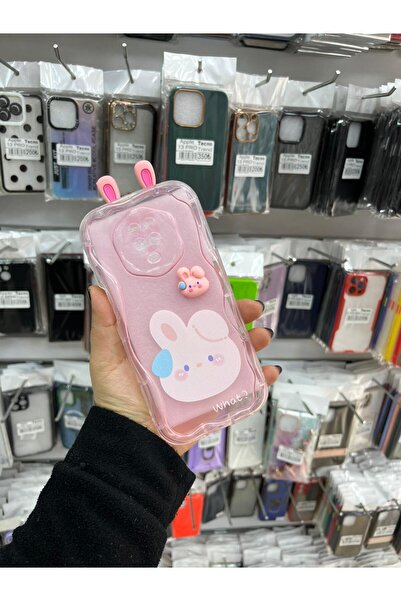 TECNOTREND Xiaomi Redmi Note 9 Pro 3D Desenli Kromi silikon kılıf