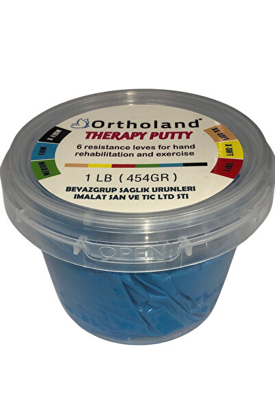 Ortholand THERAPY PUTTY (DİRENÇLİ EL EGZERSİZ HAMURU) 1LB-454 GR