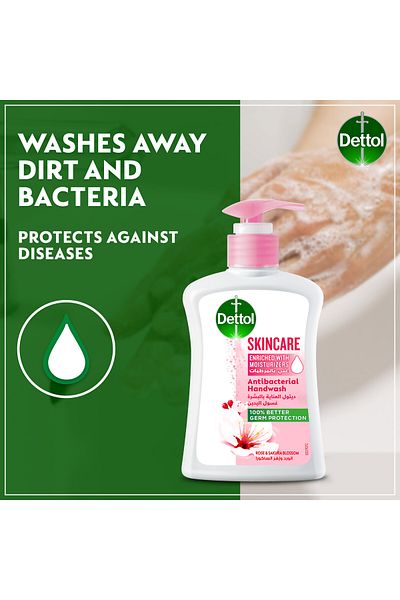 Dettol Dettol Skincare Hand Wash - Pack of 6 Pcs (6 x 200ml)