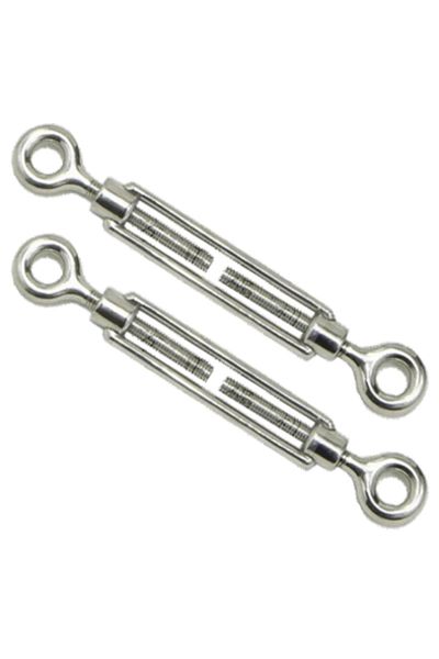 flores Cable tensioner with 2 eyes, M14, length 265 mm tight, 2 pcs / set