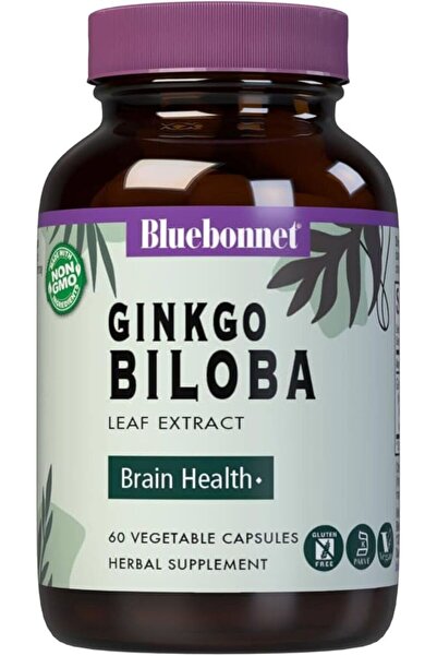 Bluebonnet مستخلص أوراق الجنكة بيلوبا الموحد 60 قرصًا
