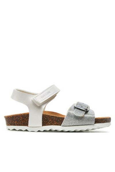 Geox girls' sandals B922RA-0NFKC white