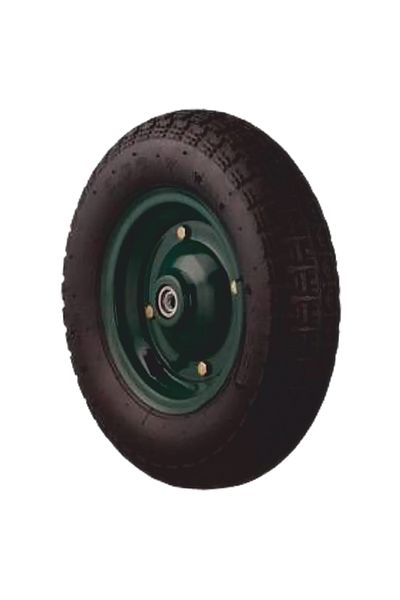 flores Wheelbarrow inner tube, green, 350 mm x 7"