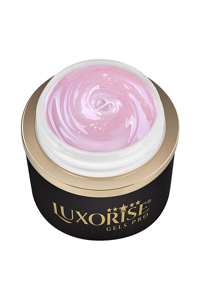 LUXORISE Gel UV pentru unghii Jellyflex, roz satinat, 15 ml