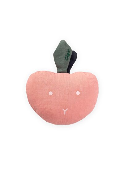 Cigit Müslin Çıngıraklı Elma Oyuncak Yavru Ağzı