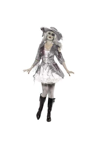 KidMania Costum pirat zombie delux pentru femei XS