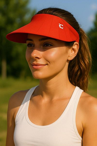 LAGRANZE Women's Floating Sports Viser Hat – Suitable for Sea and Pool Use