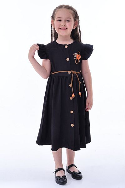 MAXI DRY Premium Belted Girl's Dress 7-14 Years