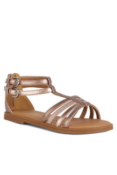 Geox Sandale Geox pentru fete J7235D-0NFHI aurii