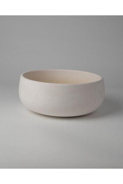 Kaju Creative Dekoratif Beton Kase Saksı - Oval Kase 21,5 x 9,5 3L /14X6.5 1.5L (Desenler değişiklik gösterir.)