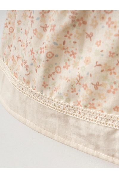 ALPİDS Button-Detail Scalloped Dress
