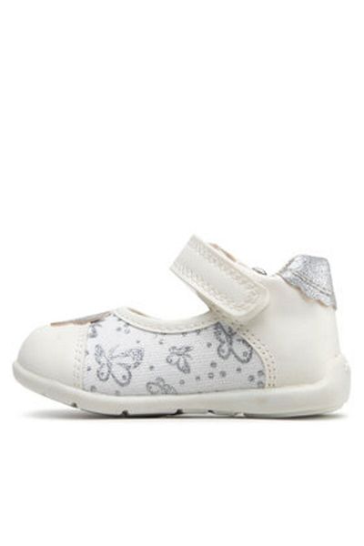 Geox girls' shoes B251QB-0AW54 white