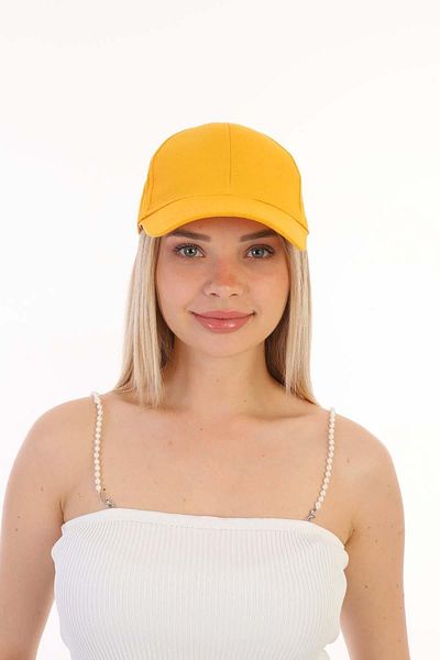 Ritagarcia Unisex Adjustable Yellow Sports Basic Hat