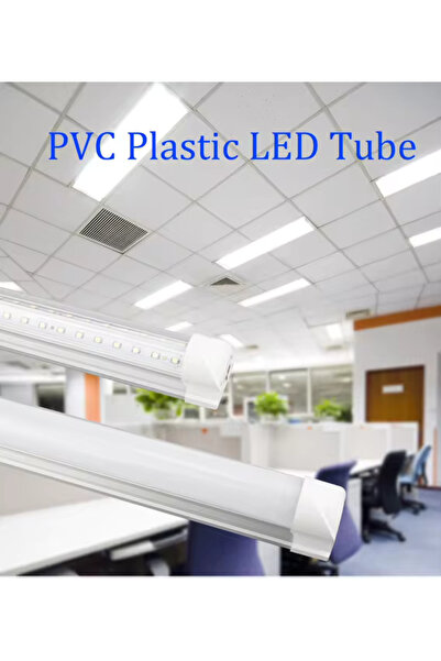 fullreyon 1 Adet 60 Cm, 9 Watt Gün Işığı Ledli Eklenebilir T5 Bant Armatür, T...
