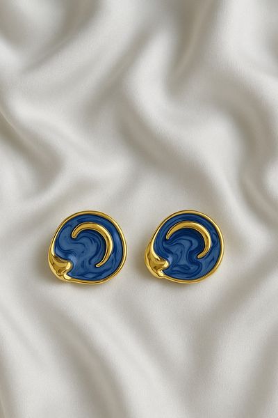 Bermecy Alvesta Moon |   Moon Model Earrings
