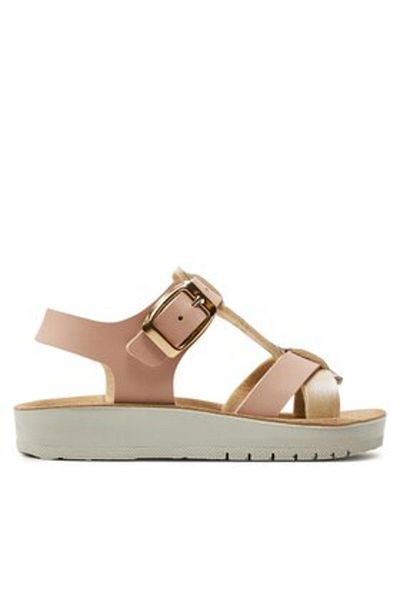 Geox girls' sandals J45EAG-05404 pink