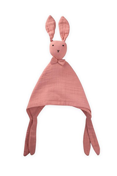 Cigit Tavşan Müslin Uyku Arkadaşı (Yıkanmıştır) 40X40 cm Yavruağzı