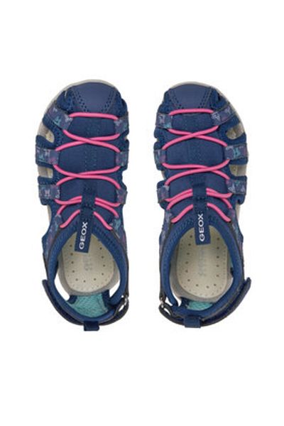 Geox girls' sandals J45GRB-015CE blue