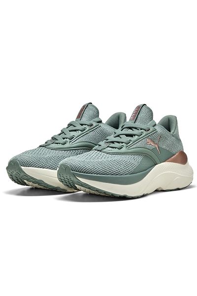 Puma 310494-310162-310160 Softride Fruit Leopard Ii Wns Women's Sports Shoes Green