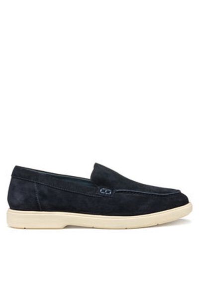 Geox men's moccasins U55LAD-00022 blue