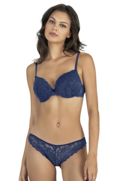 Fabony Бюстгальтер з мереживною підкладкою та трусики 4260