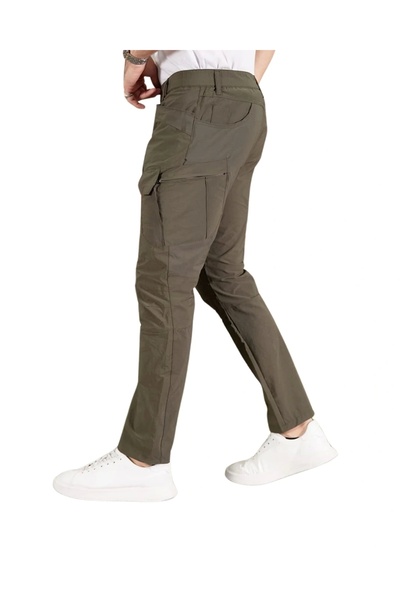 Bast10 Likralı Yazlık Çok Cepli Unisex Kadın Erkek Taktik Pantolon