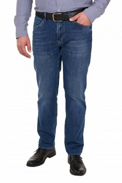 PİTBULL Blugi barbati, cu aspect decolorat, Pitbull, albastru-indigo