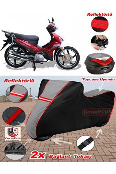 CoverPlus Arora AR 100-62 Eagle Tarpaulin Topcase متوافق مع القماش المشمع للد...