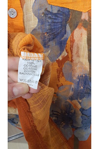 Park Moda Italian Shirt 3 Button Splash Pattern