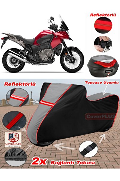 CoverPlus Motorcycle Tarpaulin Compatible with Honda Vfr 1200 X Crosstourer T...