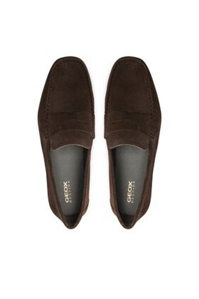 Geox men's moccasins U450WC-00022 brown