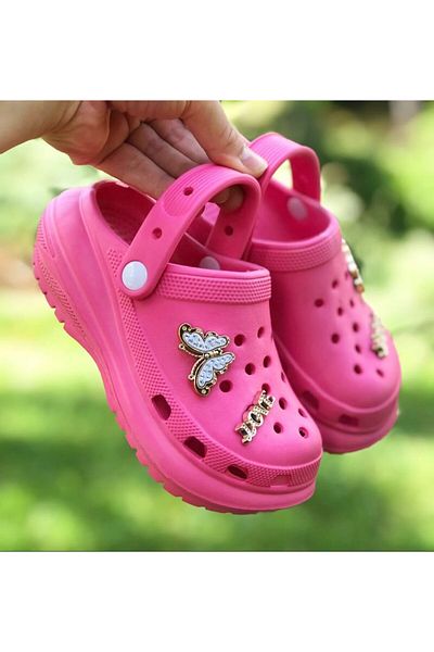Pandalina Girl's Sandals Shiny Stone Non-Slip Sole Pool Sea Shoes