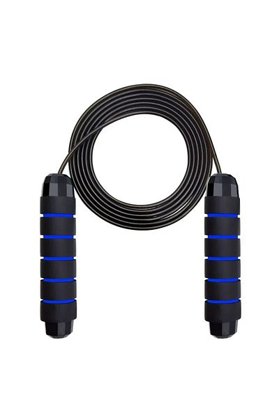 Choice blue Skipping Rope with Ball Bearings Rapid Jump Rope Cable for Aerobic Exercise Speed Training Extr