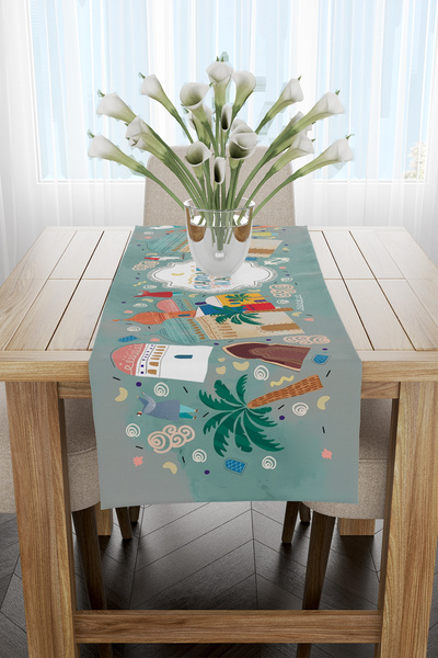 EsnafAli Modern Ramazan Temalı Runner 40x140