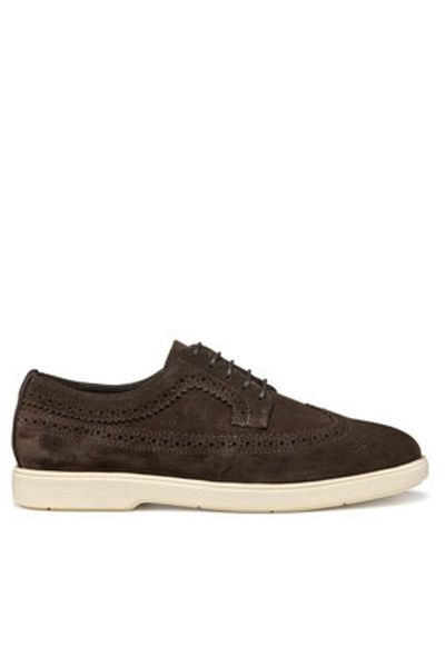Geox men's shoes U55LAE-00022 brown