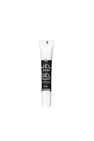 ŞEKER & SUGAR Jel Gıda Boyası Pastacılık 20 Ml Siyah Renk