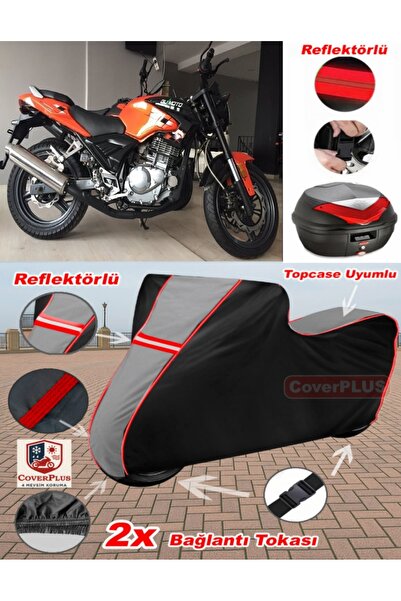 CoverPlus Bumoto/Motorcycle Tarpaulin for Jinling Ventura F250Cc Tarpaulin To...