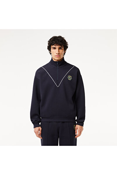 Lacoste Erkek Lacivert Sweatshirt