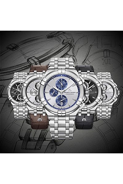 Maurice Lacroix Ml-Ai1018Ss 001330 -1 Men's Wristwatch