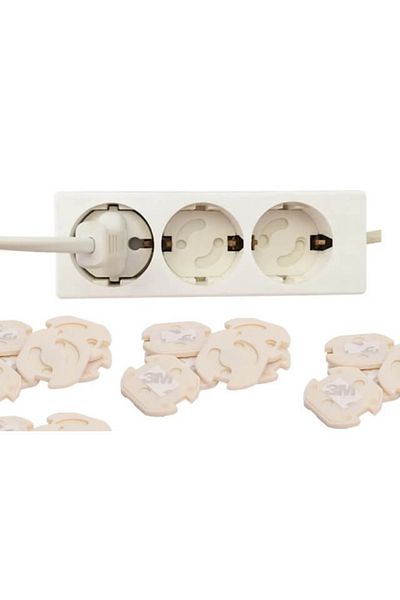Empria Set Of 15 Socket Fuses With Adhesive, Cream